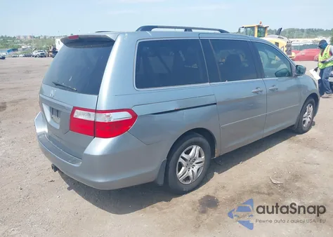 2007 Honda Odyssey Ex-L z USA, uszkodzony, nr VIN 5FNRL38757B034481